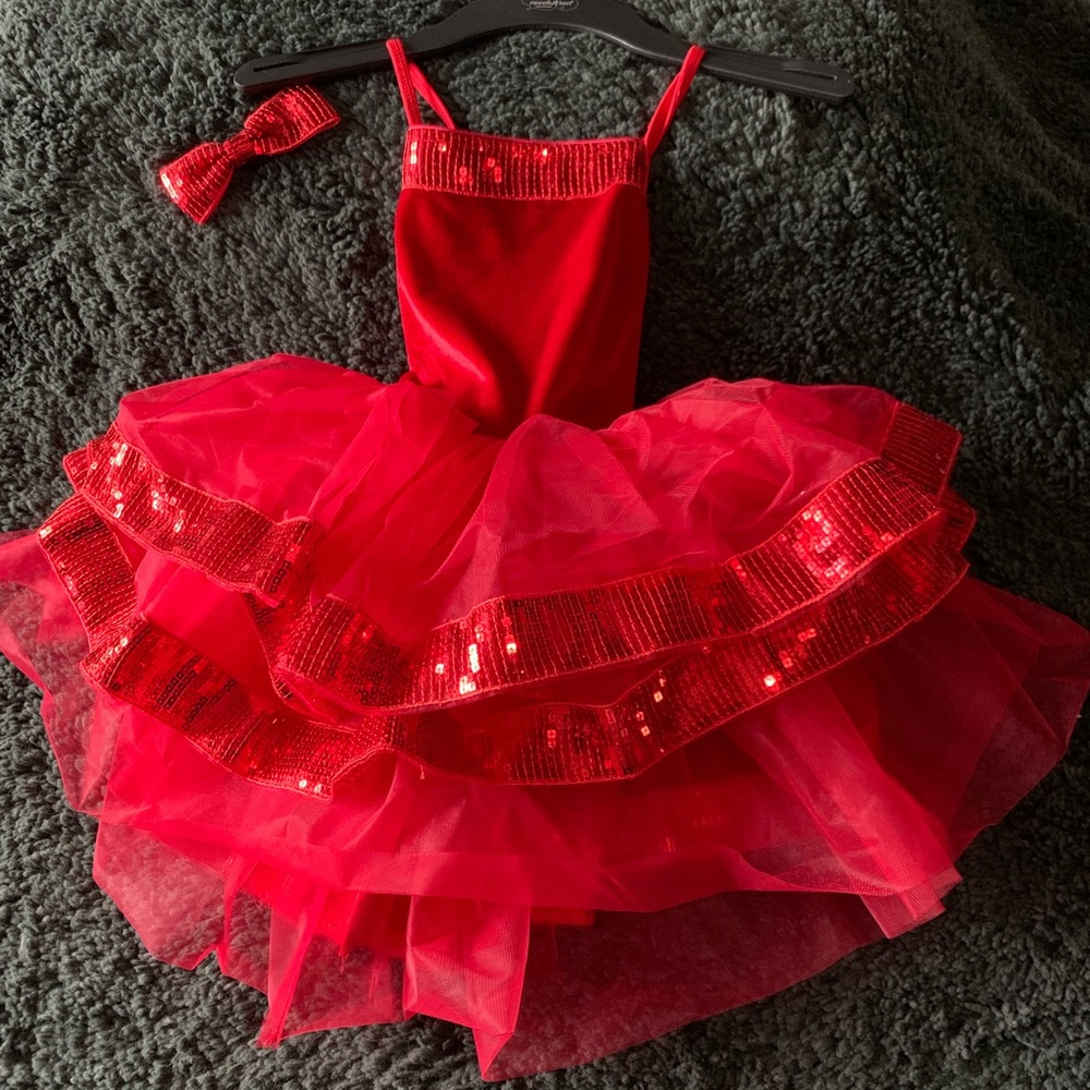 Weisman Red Tutu Dress